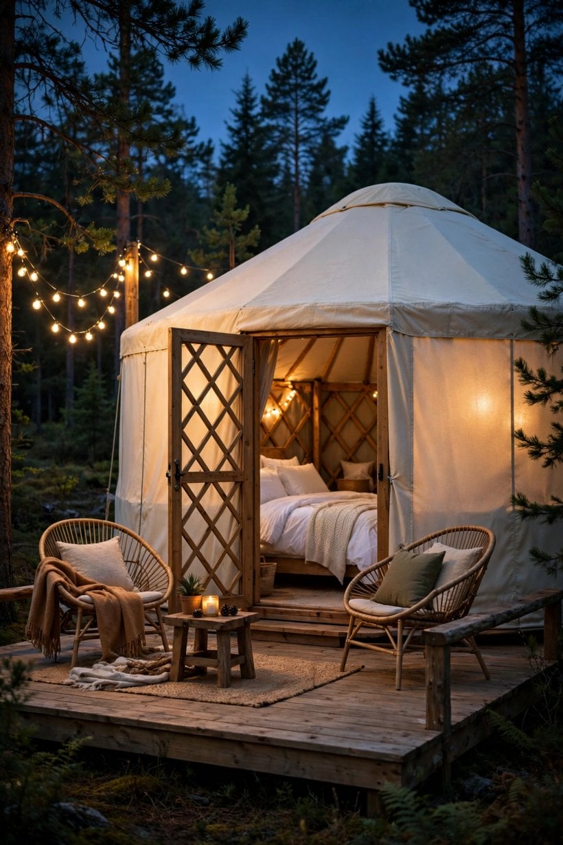 yurt floor plans