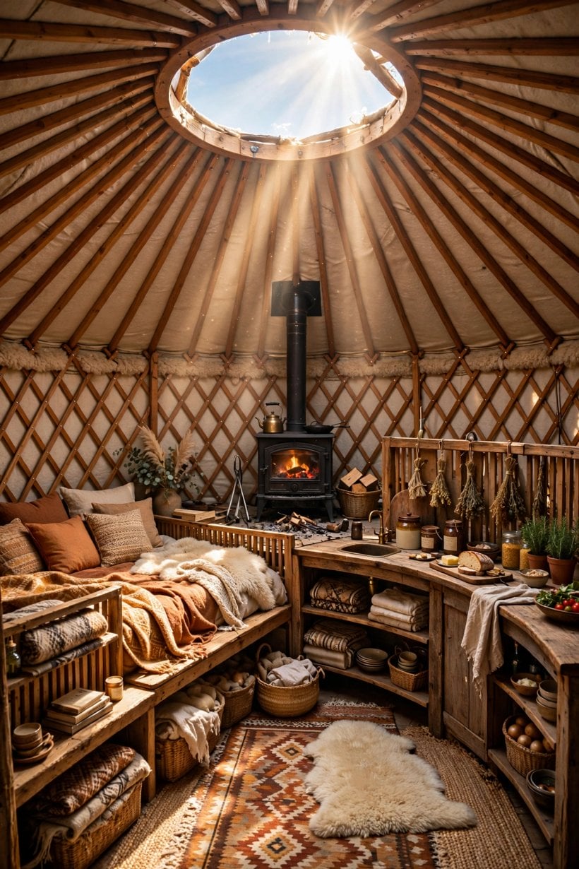 yurt floor plans