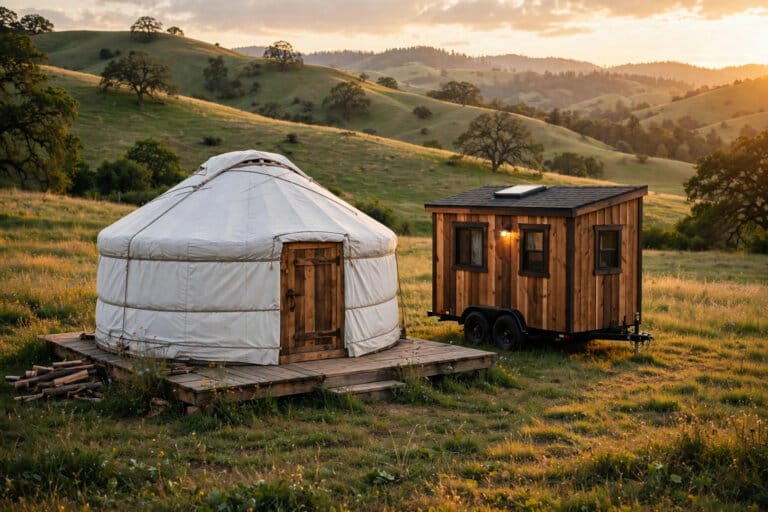 yurt vs tiny house