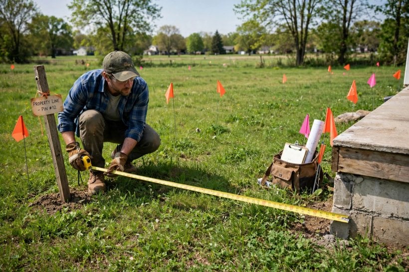 zoning laws for tiny houses: measuring the setback from a surveyed property line for a variance application