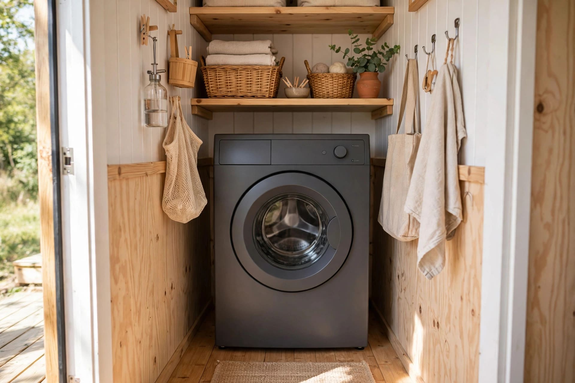 washer dryer tiny house