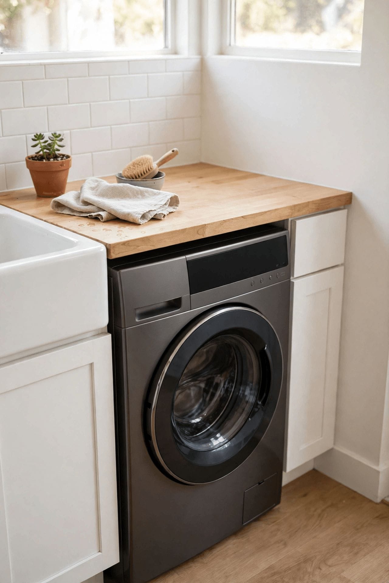 washer dryer tiny house compact laundry