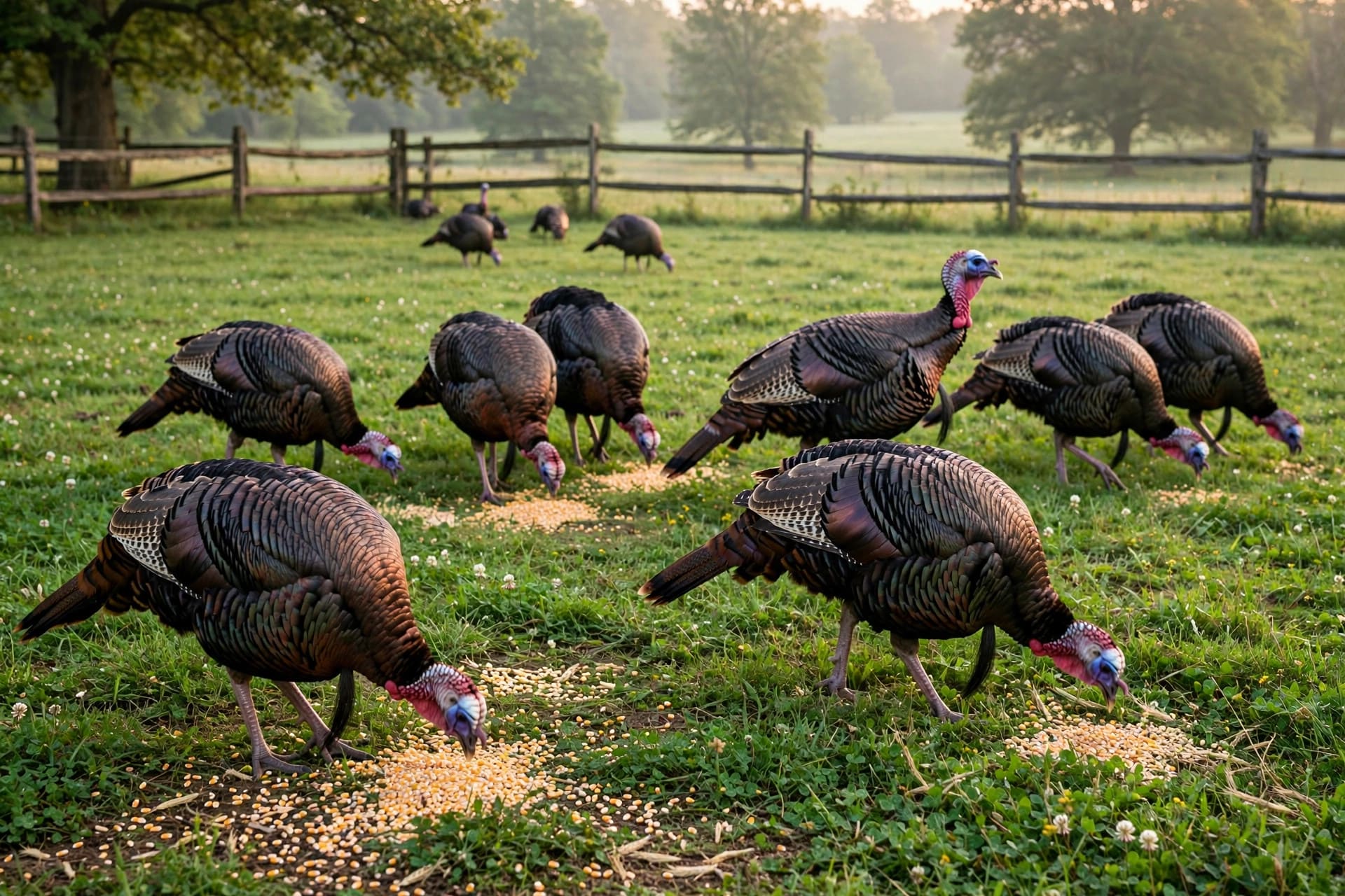 what do turkeys eat