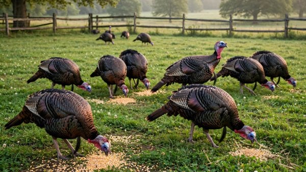 what do turkeys eat