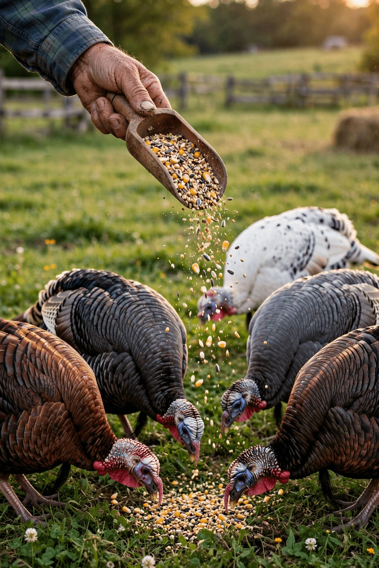 what do turkeys eat
