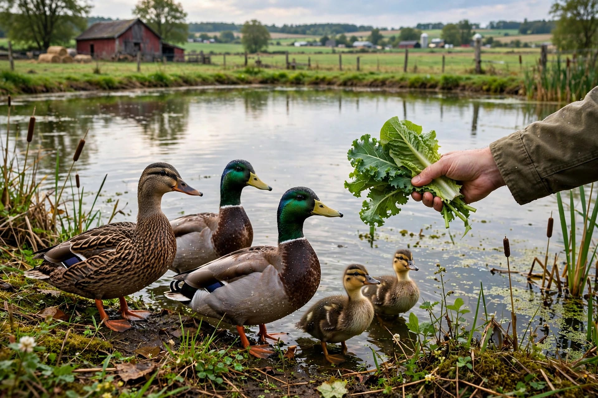 what do ducks eat