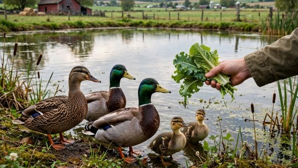 what do ducks eat