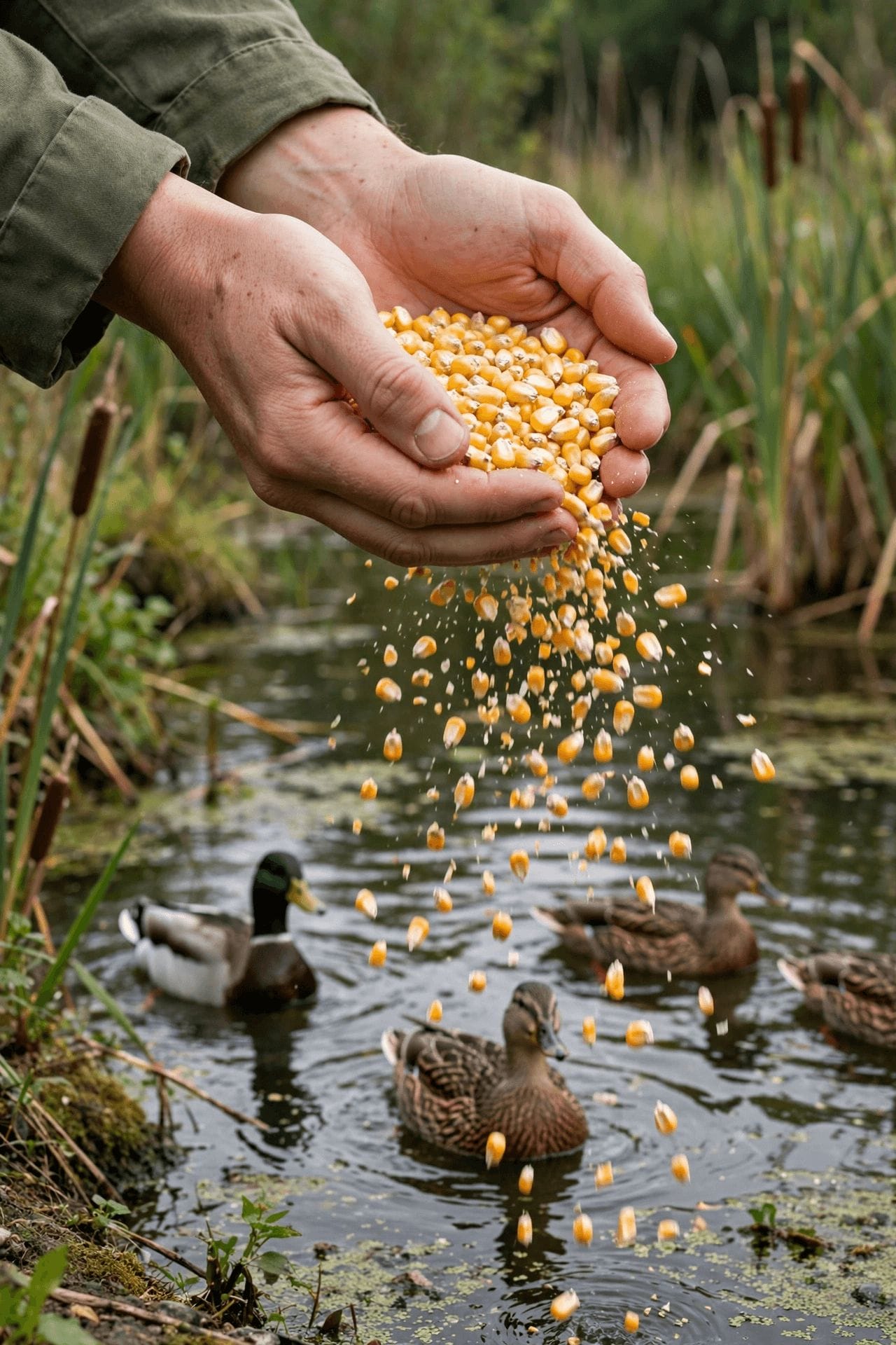 what do ducks eat