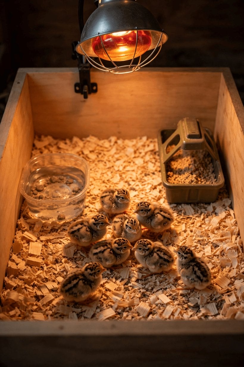 what to feed baby quail