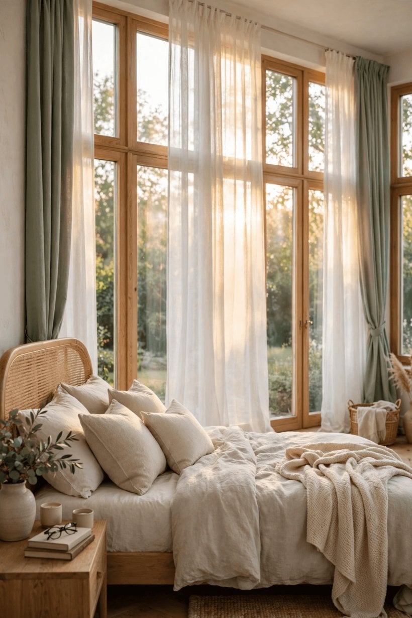 curtain ideas for wide windows