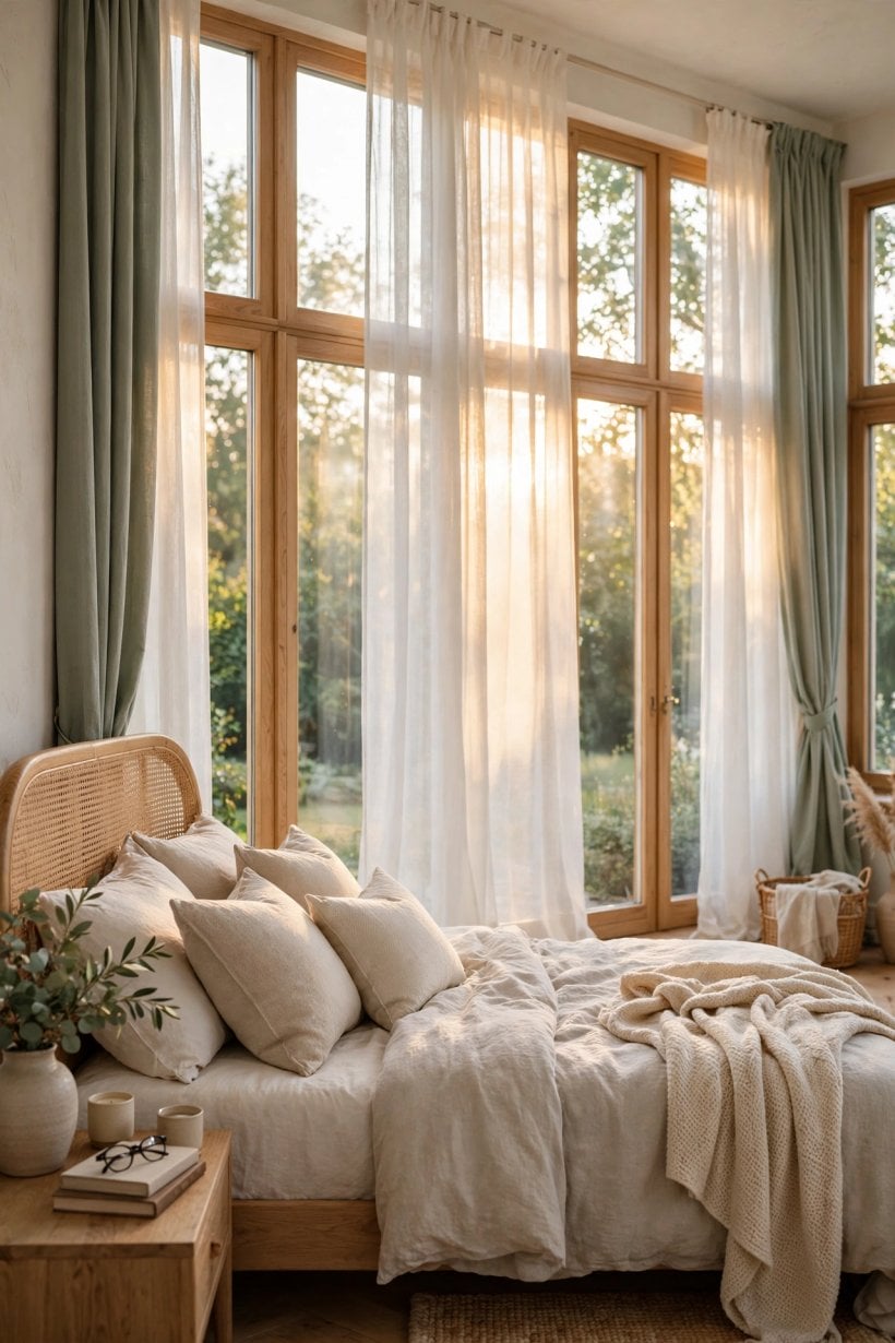 curtain ideas for wide windows