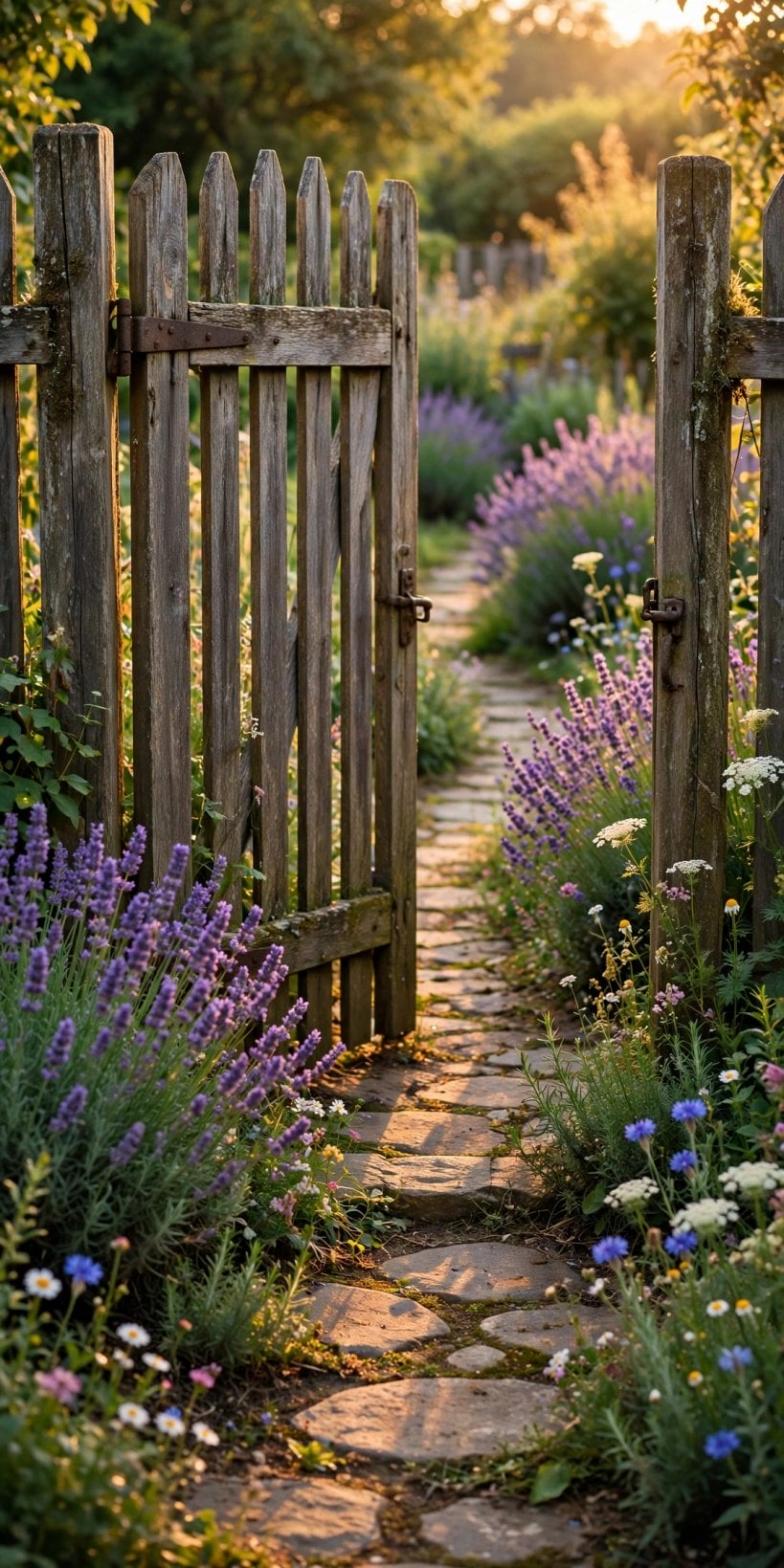 wooden gate